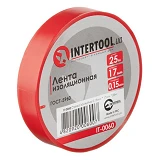 Лента изоляционная Intertool IT-0060 0.15мм x 17мм x 25м красная                                    