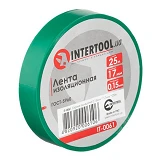 Лента изоляционная Intertool IT-0061 0.15мм x 17мм x 25м зеленая