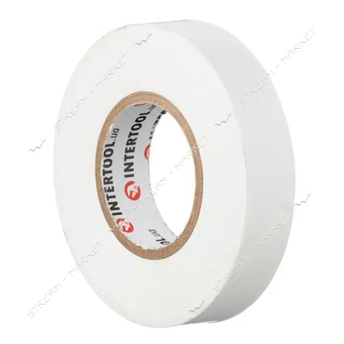 Лента изоляционная Intertool IT-0063 0.15мм x 17мм x 25м белая