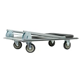 Тележка ручная четырехколесная до 150 кг Intertool LT-9053 740x480x830 колеса 100мм