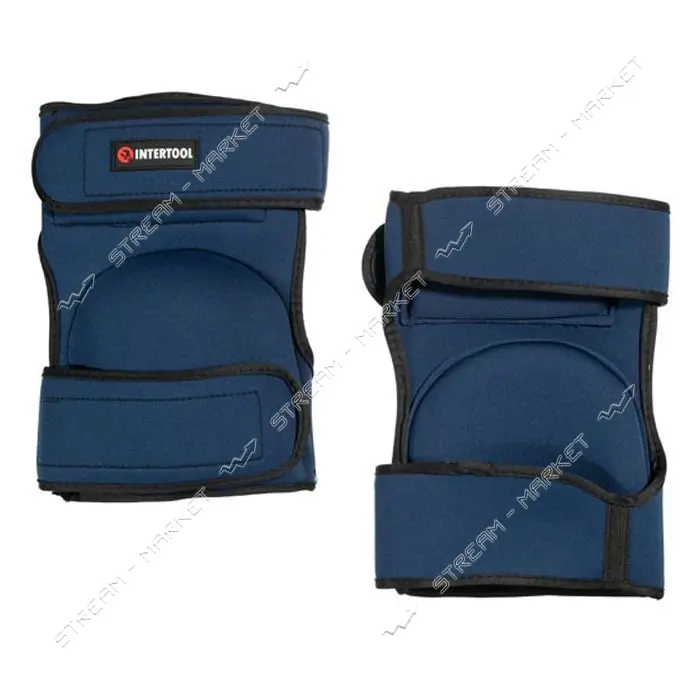 Наколенники защитные Intertool SP-0050 неопреновые пена эластичные ремни