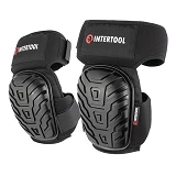 Наколенники защитные Intertool SP-0054 противоскользящие накладки из ПВХ ткань 600D гелевые подуш.