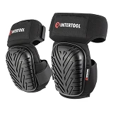 Наколенники защитные Intertool SP-0056 противоскользящие накладки из ПВХ ткань 600D гелевые подуш.