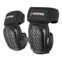 Наколенники защитные Intertool SP-0056 противоскользящие накладки из ПВХ ткань 600D гелевые подуш.