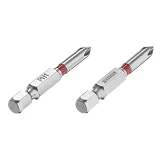 Комплект отверточных насадок Intertool VT-0211 PH1 1/4"x50мм S2 STORM 2шт                           