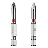 Комплект отверточных насадок Intertool VT-0211 PH1 1/4"x50мм S2 STORM 2шт                           
