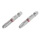 Комплект отверточных насадок Intertool VT-0213 PH3 1/4"x50мм S2 2шт Storm