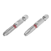 Комплект отверточных насадок Intertool VT-0213 PH3 1/4"x50мм S2 2шт Storm                           