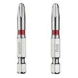 Комплект отверточных насадок Intertool VT-0213 PH3 1/4"x50мм S2 2шт Storm