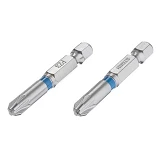Комплект отверточных насадок Intertool VT-0216 PZ3 1/4"x50мм S2 2шт Storm
