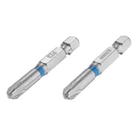 Комплект отверточных насадок Intertool VT-0216 PZ3 1/4"x50мм S2 2шт Storm                           