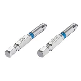 Комплект отверточных насадок Intertool VT-0216 PZ3 1/4"x50мм S2 2шт Storm