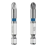 Комплект отверточных насадок Intertool VT-0216 PZ3 1/4"x50мм S2 2шт Storm