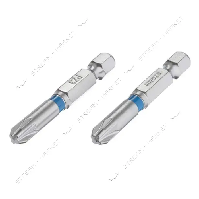 Комплект отверточных насадок Intertool VT-0216 PZ3 1/4"x50мм S2 2шт Storm