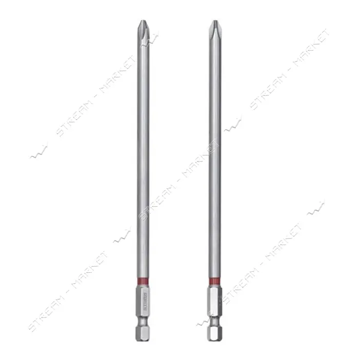 Комплект отверточных насадок Intertool VT-0225 PH2 1/4"x150мм S2 2шт Storm