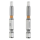 Комплект отверточных насадок Intertool VT-0228 Hex H4.0 1/4"x50мм S2 2шт Storm