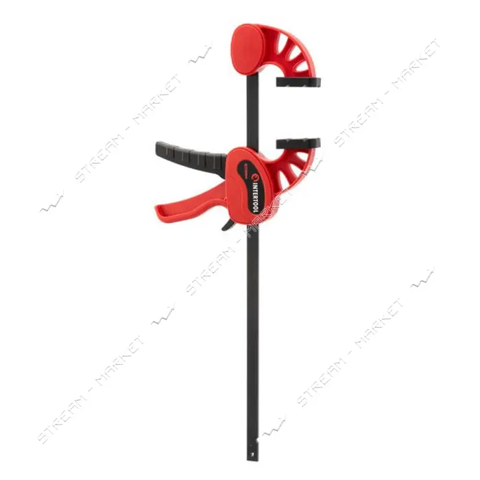 Струбцина автомат Intertool HT-6130 300x60мм усилие зажима до 70 кг Storm                           