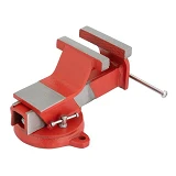 Тиски слесарные поворотные Intertool HT-0080 100мм эконом 4.05кг