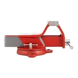 Тиски слесарные поворотные Intertool HT-0080 100мм эконом 4.05кг