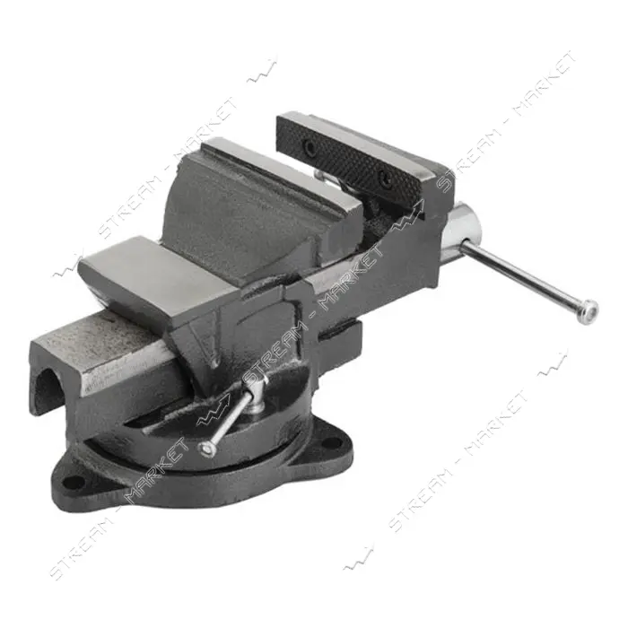 Тиски слесарные поворотные Intertool HT-0081 100мм 5.55кг                                           