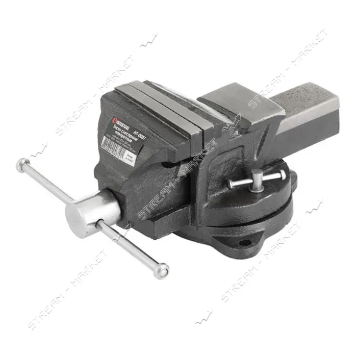 Тиски слесарные поворотные Intertool HT-0081 100мм 5.55кг                                           