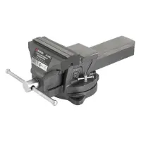 Тиски слесарные поворотные Intertool HT-0083 150мм 9.6кг                                            