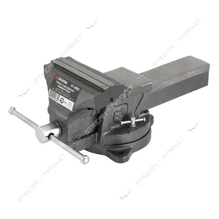 Тиски слесарные поворотные Intertool HT-0083 150мм 9.6кг