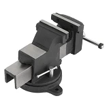 Тиски слесарные поворотные Intertool HT-0085 100мм Storm 8.85кг
