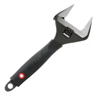 Ключ розвідний Intertool XT-0050 250мм обрезиненная рукоятка розлучення губок 50мм Cr-V             