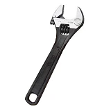 Ключ разводной Intertool XT-0054 100мм Cr-V фосфатированный черный                                  