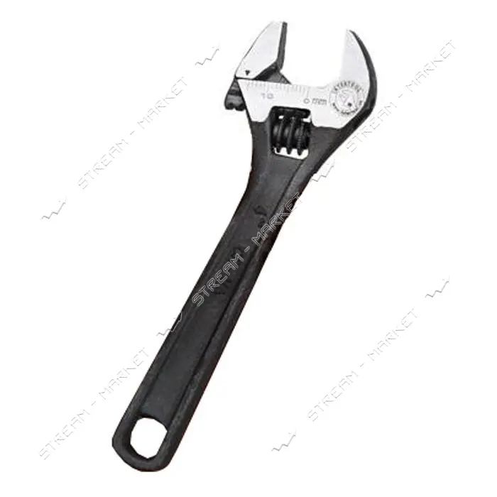 Ключ разводной Intertool XT-0054 100мм Cr-V фосфатированный черный                                  
