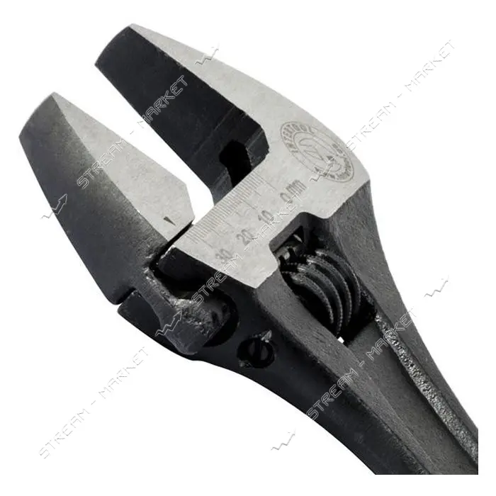 Ключ разводной Intertool XT-0060 250мм Cr-V фосфатированный черный