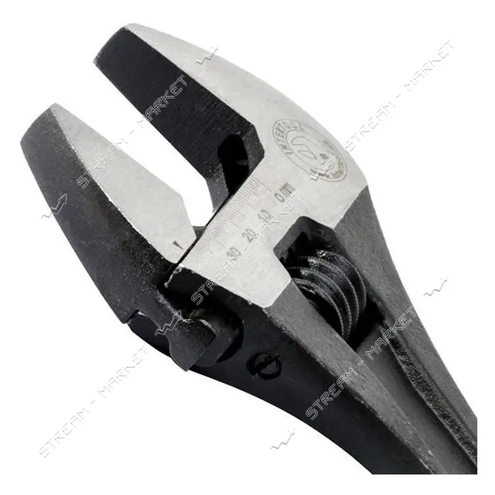 Ключ разводной Intertool XT-0062 300мм Cr-V фосфатированный черный                                  