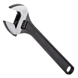 Ключ разводной Intertool XT-0065 380мм Cr-V фосфатированный черный