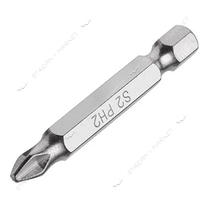 Комплект отверточных насадок Intertool PH2 1/4"x50мм 10шт                                           