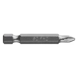 Комплект отверточных насадок Intertool PH2 1/4"x50мм 10шт                                           