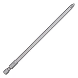 Комплект отверточных насадок Intertool VT-0073 PH2x150мм 10шт                                       