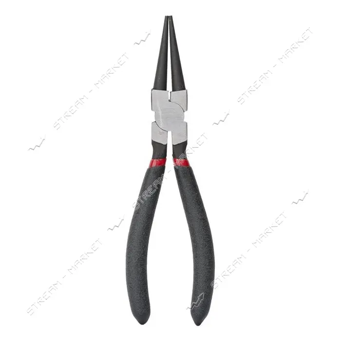 Круглогубцы Intertool NT-0150 190мм 40CrV фосфатир. полиров. обливные двухсл. рукоятки STORM