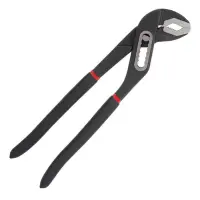 Клещи сантехнические Intertool NT-0160 180мм кованая сталь 40CrV обливные двухслойные рукоятки Storm