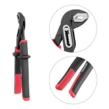 Клещи сантехнические Intertool NT-0165 250мм кованая сталь 40CrV двухкомпнентные рукоятки STORM