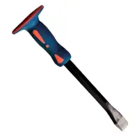 Зубило по камню Intertool UT-3125 с рукояткой из стекловолокна TPR 250x16x23мм                      