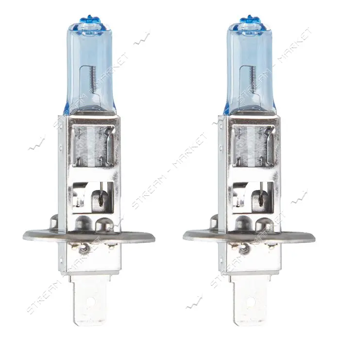 Лампа галогенная Pulso H1/P14.5S 12v 55w super white in plastic box                                 