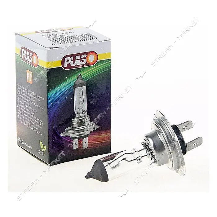 Лампы галогенные Pulso H7/PX26D 24v 70w super white                                                 