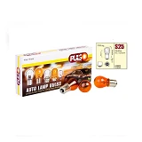 Лампа габаритная Pulso S25/BAU15s/PY21W 12V 21W amber/поворот 1 контакт                             