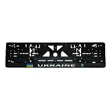 Рамка номера пластиковая Украина