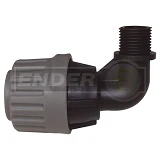 Г-образный коннектор Ender 114002 с наружной резьбой                                                