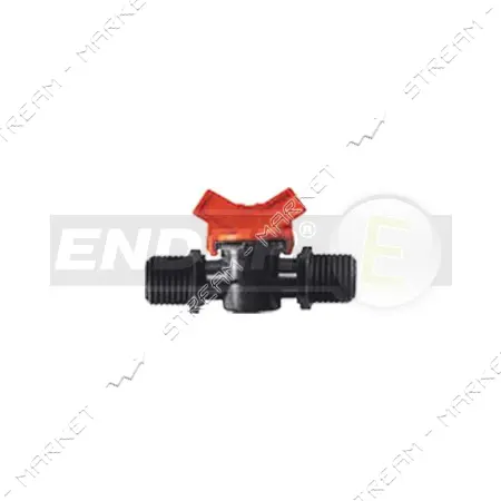 Кран Ender 20037 3/4х3/4" с наружной резьбой
