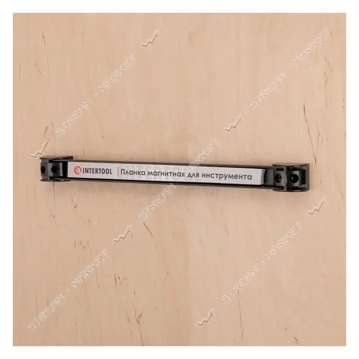 Планка магнитная для инструмента Intertool ET-1040 305х23х12.5мм 13 кг                              