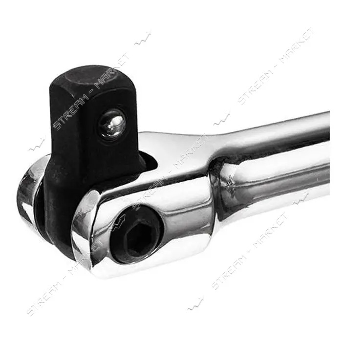 Вороток с шарниром Intertool ET-1032 1/2" 270мм хром-ванадиум
