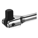 Вороток с шарниром Intertool ET-1033 1/2" 375мм хром-ванадиум                                       